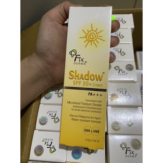 Kem Chống Nắng Cho Da Dầu Fixderma Shadow SPF 30+ tube 75g không gây nhờn rít, phù hợp với da nhạy cảm