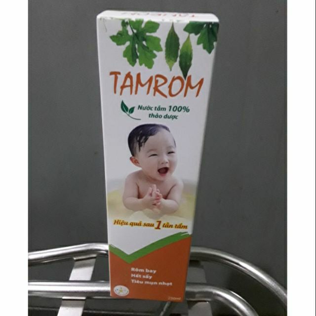 Nước tắm TAMROM 100% thảo dược (chai 250ml)