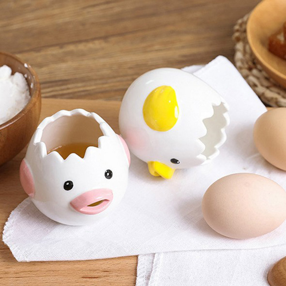 Dụng Cụ Tách Lòng Đỏ Trứng Gà Sáng Tạo