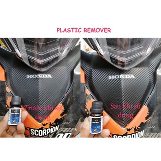 Dưỡng , phục hồi nhựa nhám Thunder Plastic Remover tặng mút bôi . DoChoiXeMay Rẻ Vô Địch