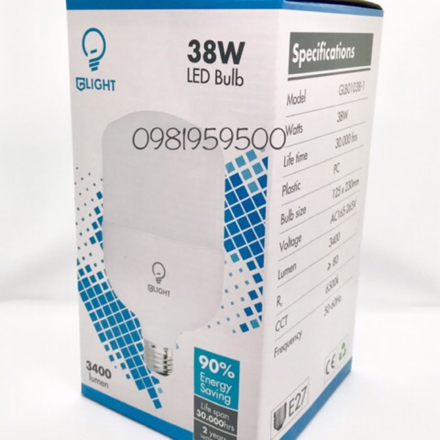 Bóng đèn Led Bulb 38W