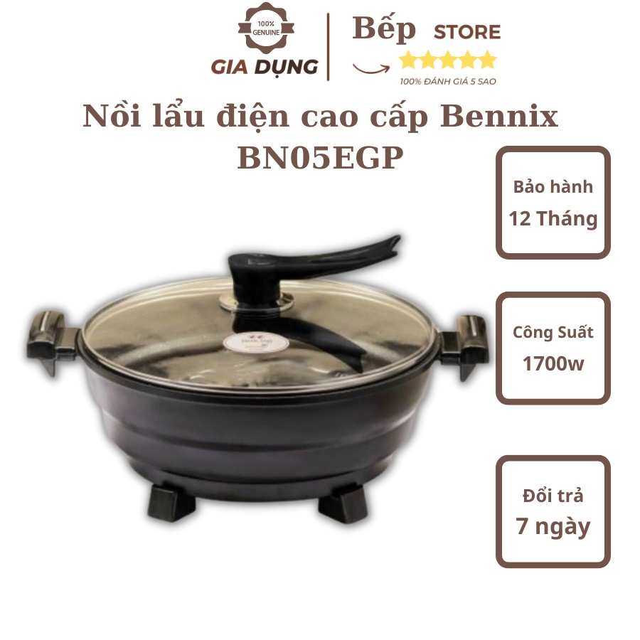 Nồi lẩu điện cao cấp đa năng Bennix BN05EGP, Hawonkoo HEH-100, Goldsun GMC-3001, Goldsun GMC3000, Hà