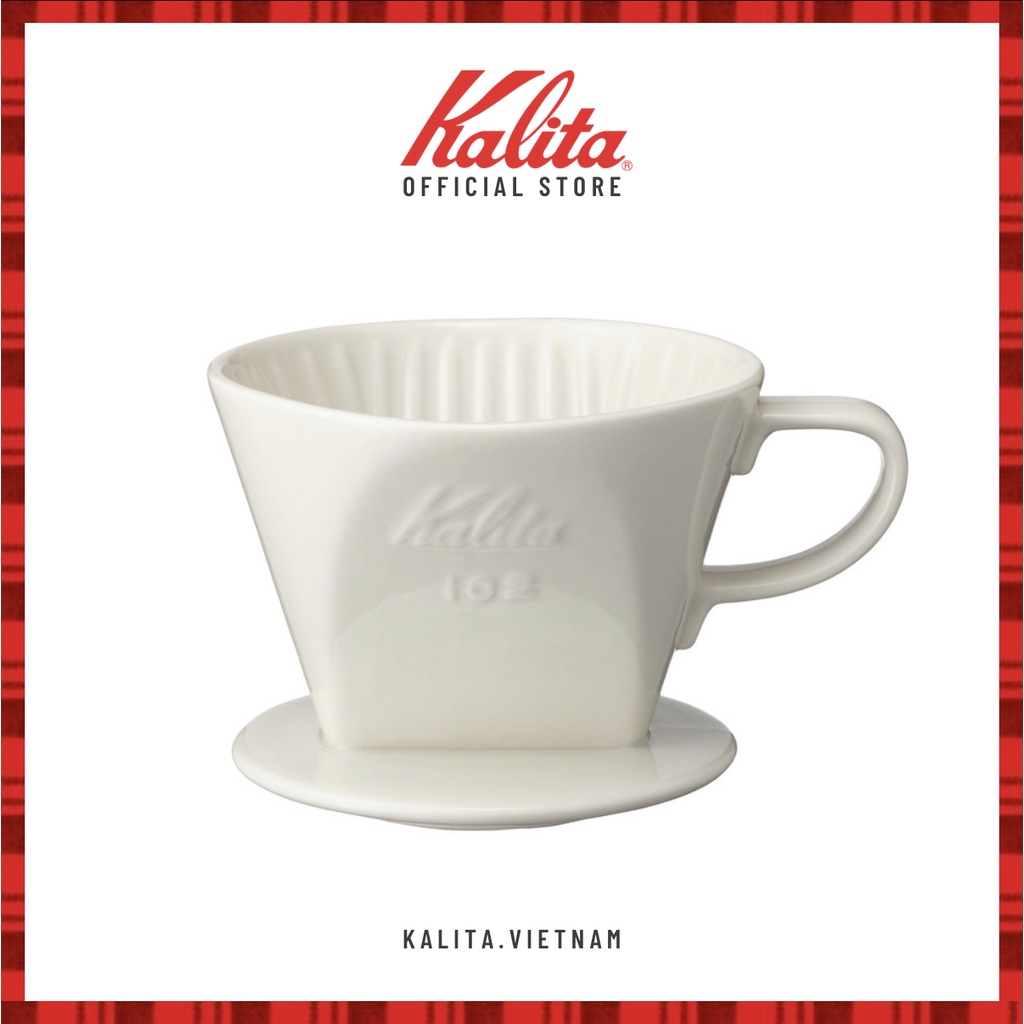 KALITA Phễu pha cà phê Ceramic Dripper 102