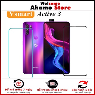Kính cường lực vsmart active 3 full màn 9d