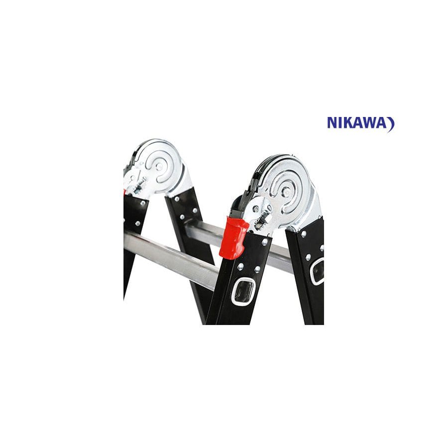 Thang Nhôm Gấp 4 Đoạn Đa Năng Nikawa NKG-44 - Sử dụng tư thế A, M, U, I - Chính hãng giá tốt nhất thị trường - BH 2 NĂM