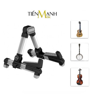 [Chính Hãng] Giá Để Đàn Ukulele, Violin, Mandolin Aroma AUS-08 (Loại gấp nhỏ gọn AUS08 Stand - Kệ chân đỡ chữ A)