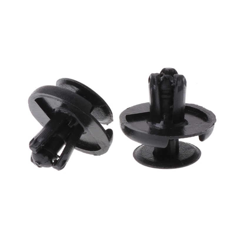 FENDER Bộ 50 Đinh Tán Nhựa Màu Đen 7mm Chuyên Dụng Cho Chắn Bùn Xe Hơi Suz