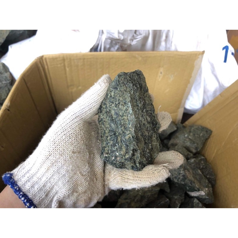 1kg Đá Nham Xanh setup bể cá thuỷ sinh