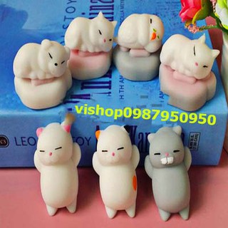 Squishy Mochi Thú Dẻo Cực Dễ Thương