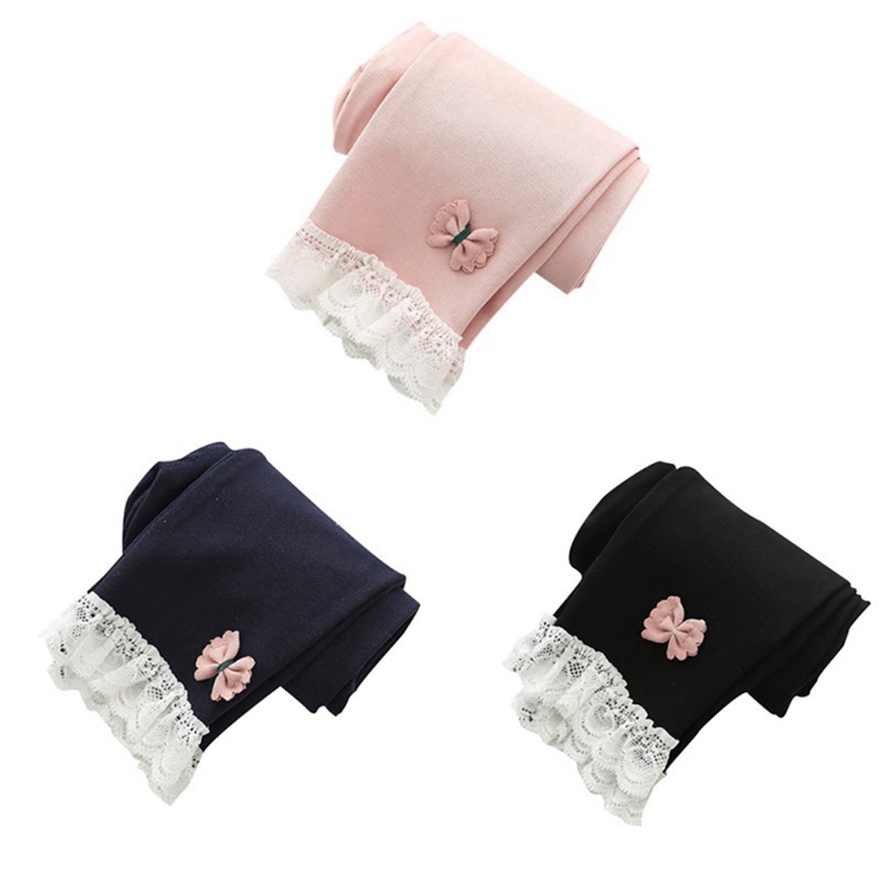 Quần Legging Co Giãn In Họa Tiết Thỏ Dễ Thương Cho Bé Gái