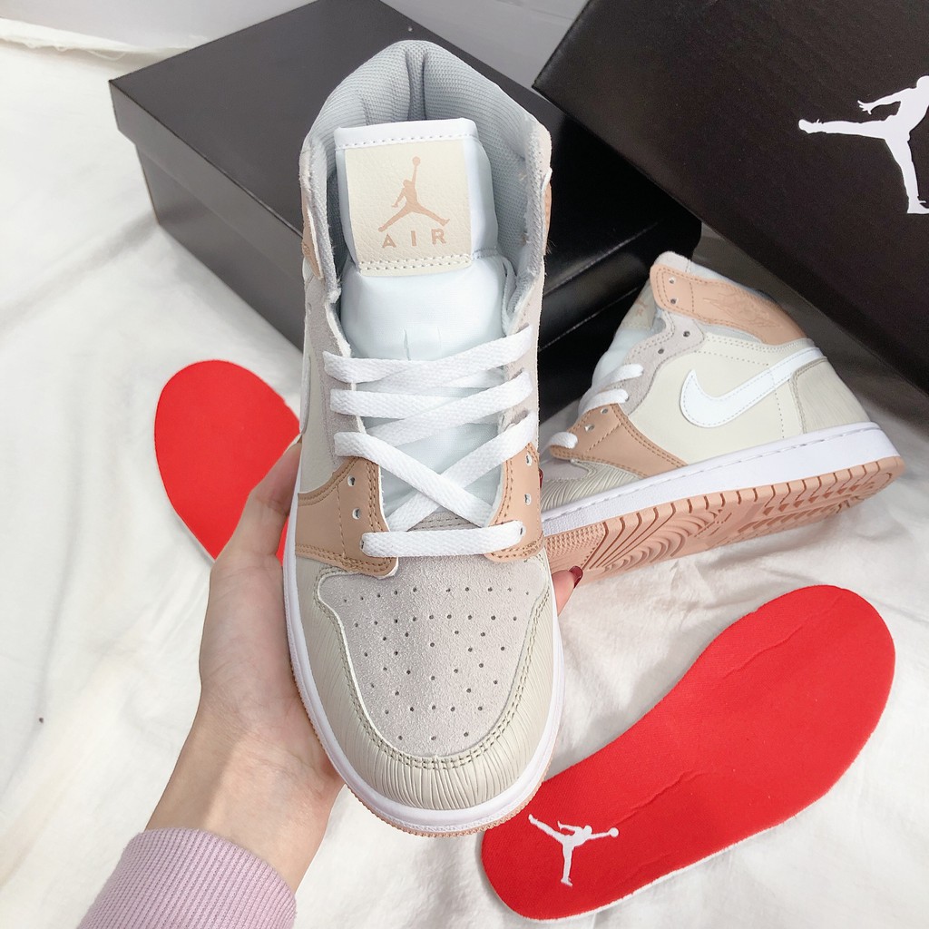 [ Full Box ] Giày Thể Thao Nữ JD 1 Mid Milan