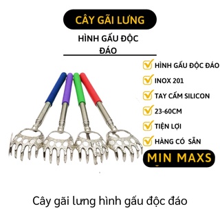 Dụng Cụ Gãi Lưng - Cây Gãi Lưng Hình Móng Gấu Có Thể Điều Chỉnh Độ Dài 5502 [MINMAXS]
