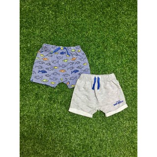 Quần short thun da cá bé trai