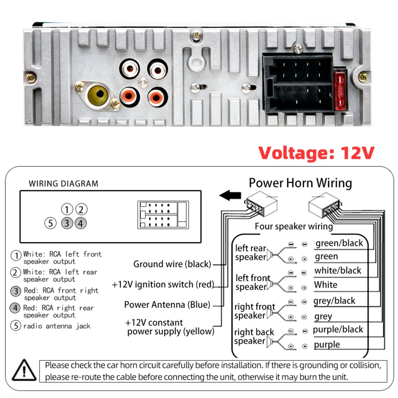 Bộ Sạc Xe Hơi Không Dây Bluetooth Tích Hợp Đài FM Rảnh Tay