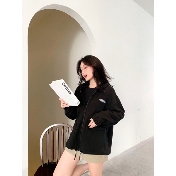 ZIPPER HOODIE CHUPPY - ÁO KHOÁC CHUPPY | BigBuy360 - bigbuy360.vn