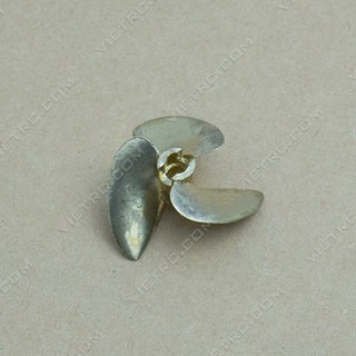 [VIETRC] Chân vịt đồng 3 lá 37mm ráp tàu, cano điều khiển từ xa