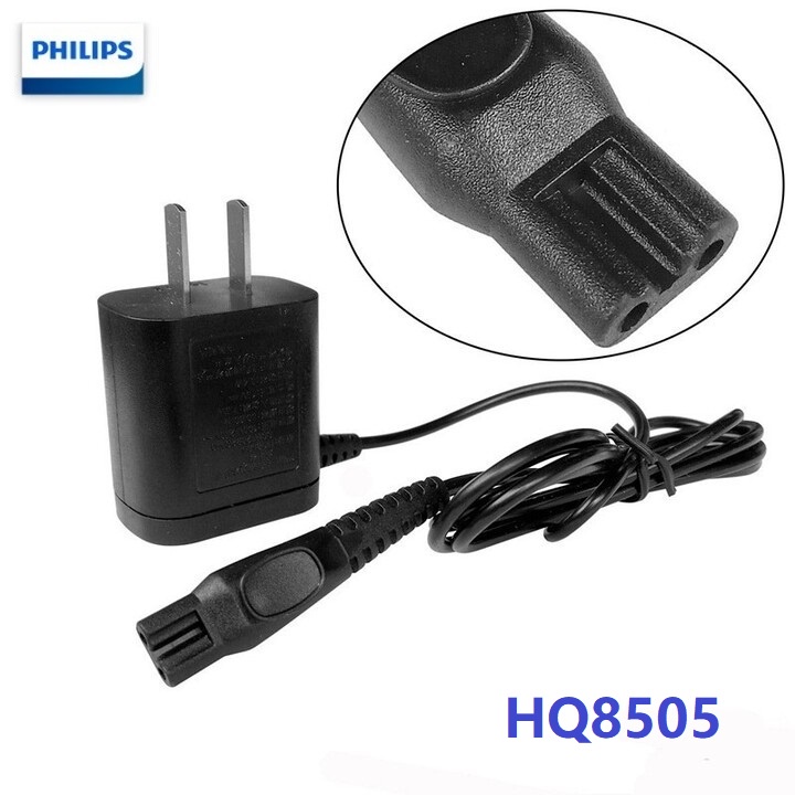 Sản Phẩm Bộ củ sạc Adaptor mã HQ8505, dùng sạc pin cho máy cạo râu của hãng Philips