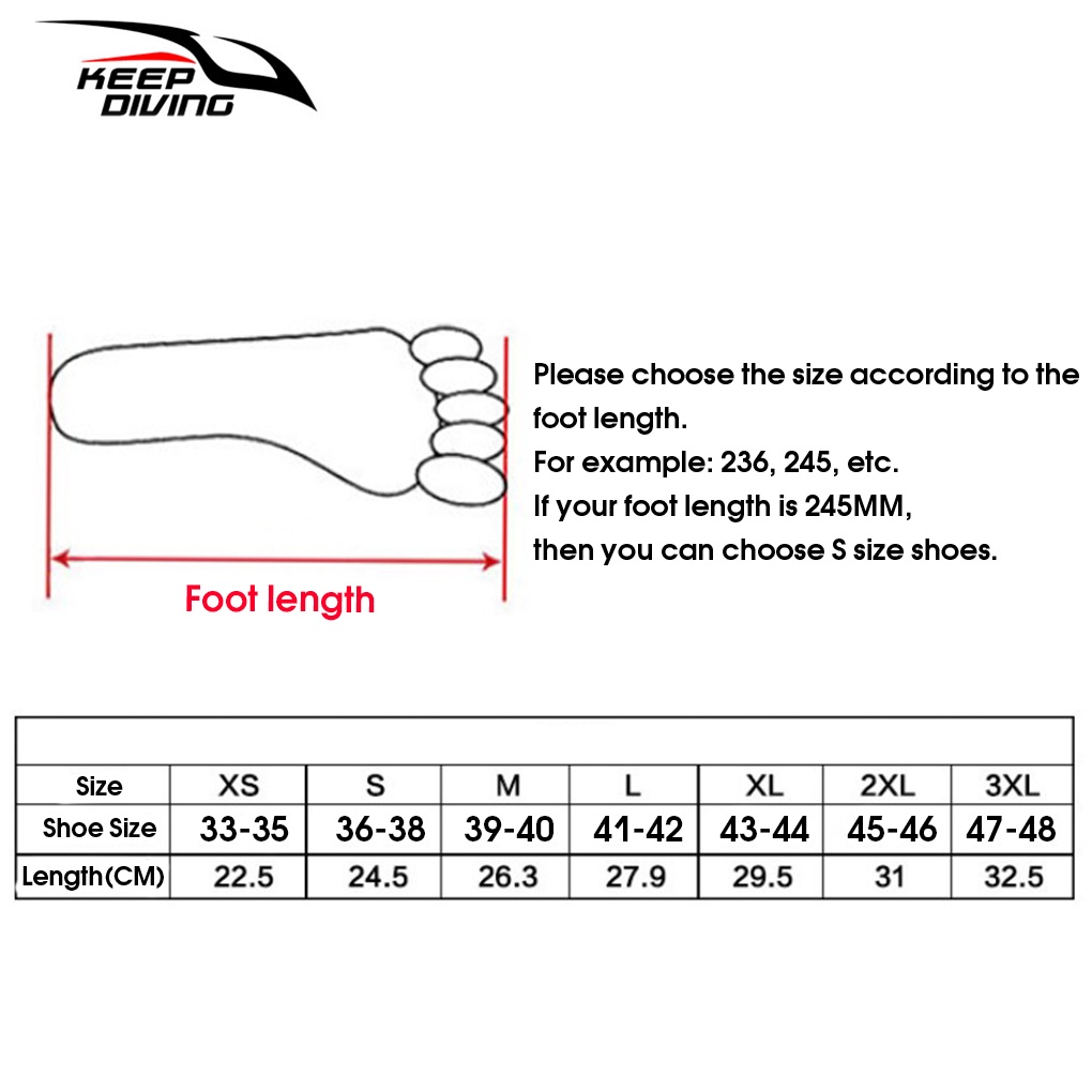 KEEP DIVING Dive Boots for Adults 5MM Neoprene High Top Water Booties Womens Mens Shoes Foot Protection SurfingELEN