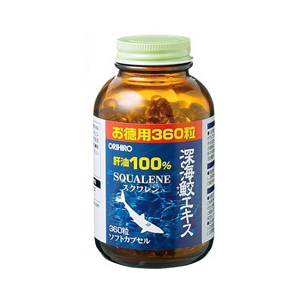 Viên uống hỗ trợ tim mạch xương khớp dầu gan cá ORIHIRO Nhật Bản 360 viên