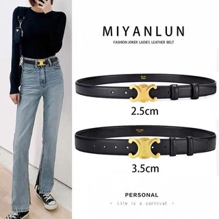 Thắt Lưng ! Hàng Có Sẵn! Thắt Lưng Da Bò Unisex