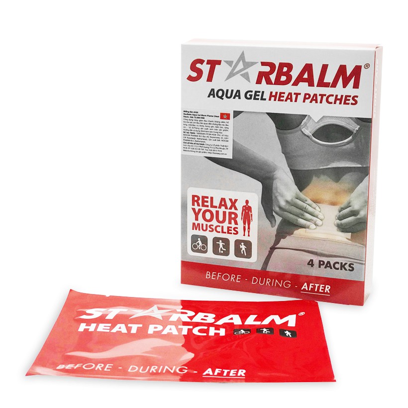 MIẾNG DÁN NHIỆT STARBALM® HEAT PATCHES