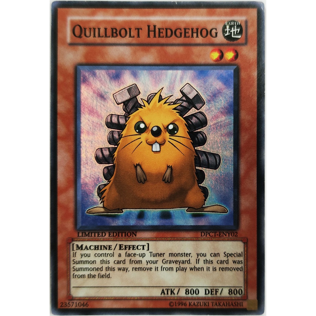 Quillbolt Hedgehog |EN| Super Rare (5D's)