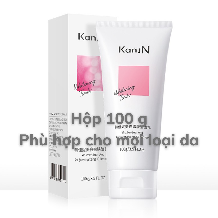 Sữa Rửa Mặt Ngừa Mụn Trắng Da KanJN 100g Sạch Dầu Ngăn Ngừa Mụn KA043 pergolden | BigBuy360 - bigbuy360.vn