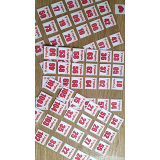 Thẻ giữ xe ép nhựa plastic