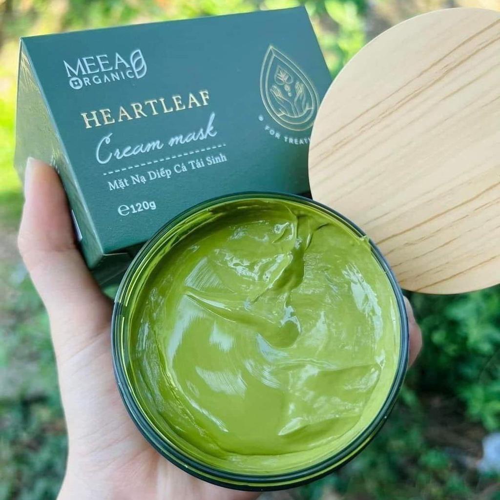 Mặt Nạ Diếp Cá Meea Organic Heartleaf Cream Mask Mặt Nạ Dưỡng Trắng Da Tự Nhiên