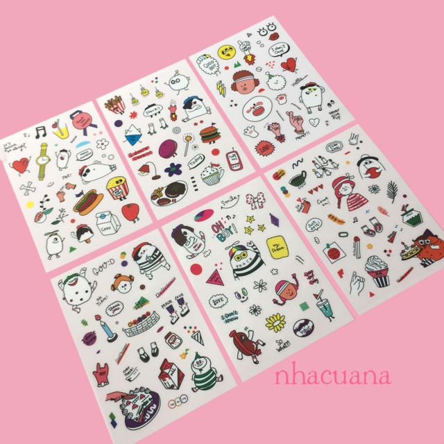 Diy Stickers hình ngộ nghĩnh