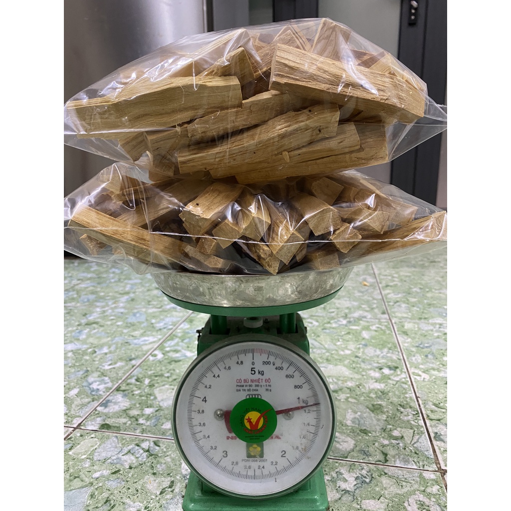 Sỉ Gỗ Trắc xanh Palo Santo - Thanh 10cm - 500gr - 1kg
