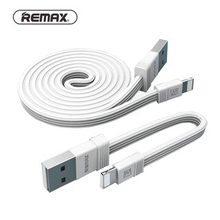 Cáp sạc remax rc-062i cổng lightning cho iphone ipad 1.0m tặng kèm 1 cáp 0.16m