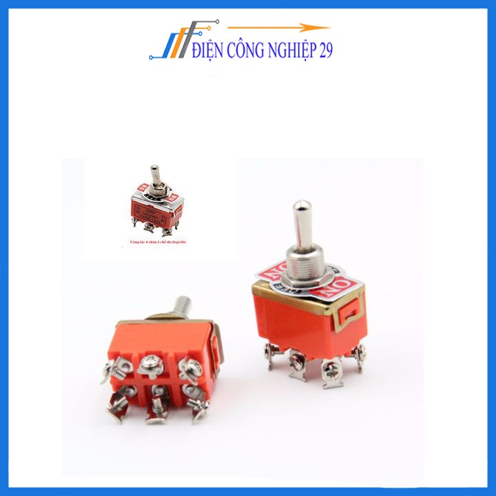 Công Tắc Gạt Đảo Chiều Động Cơ 1322 6 Chân 250VAC-15A