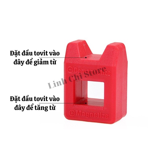 Nam châm tăng giảm từ tính cho đầu vít