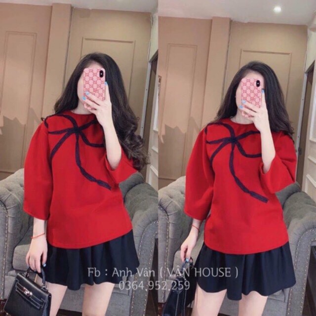 Áo nơ ren (ảnh +video)