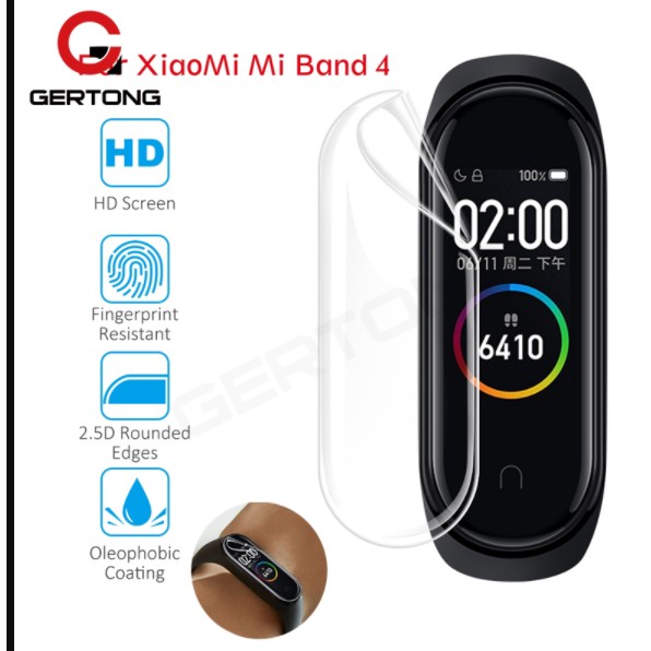 Sale 70% Miếng dán từ nhựa TPU bảo vệ đồng hồ thông minh MI BAND 4,  Giá gốc 20,000 đ - 56A109