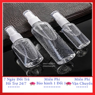 Bình Chiết Xịt Phun Sương, Lọ Xịt Dung Dịch, Chai Xịt Phun Sươg,Lọ xịt phun sương 30ml - 50ml - 100ml