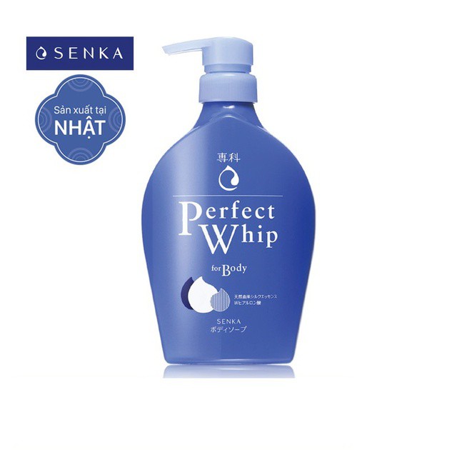 [Nhập FMCGMALL -8% đơn 250K] [HB Gift] Sữa tắm dưỡng ẩm Senka Perfect Whip for Body 500ml_15688