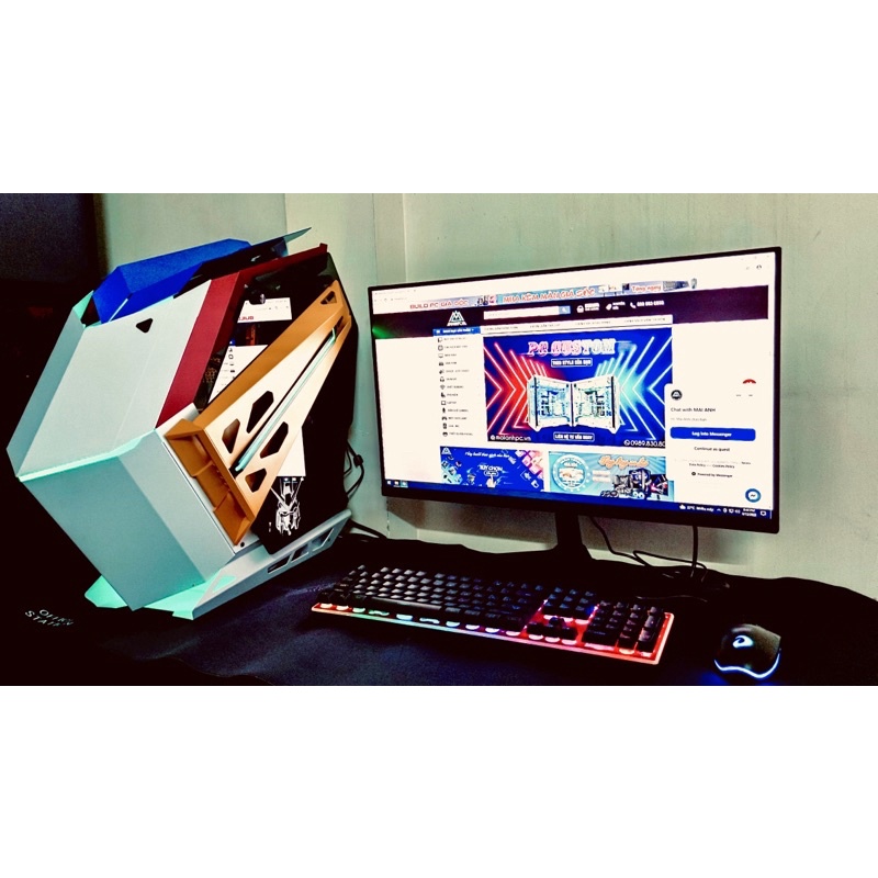 Bộ máy tính case xigmatek x battleship