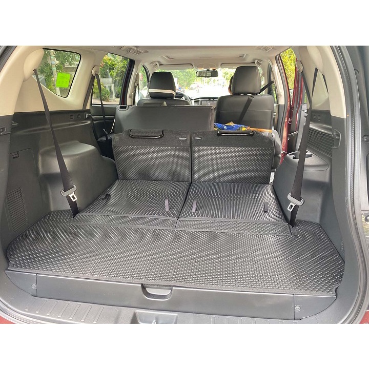 Mitsubishi Pajero Sport - Trọn bộ lót cốp, lưng hàng ghế và lót sàn cao su Kata cho Xe hơi, Ô tô