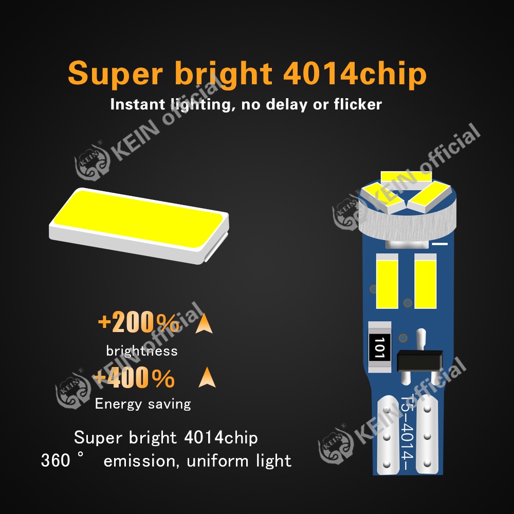 Bóng Đèn Led T5 W3W 73 74 17 27 Gắn Bảng Điều Khiển Dành Cho Ô Tô
