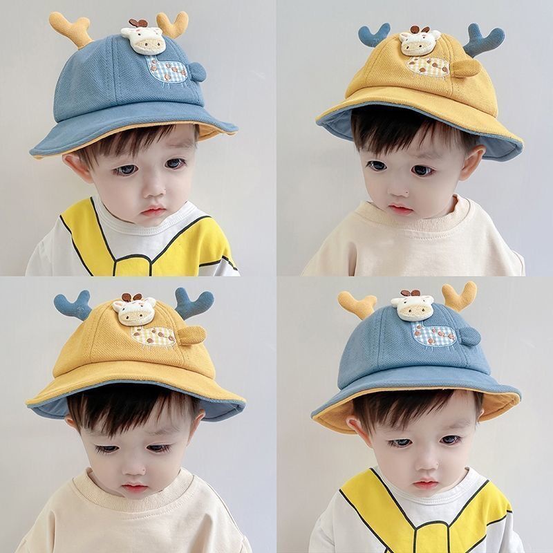 Mũ Tai Bèo In Họa Tiết Hoạt Hình Dễ Thương Thời Trang Xuân Hè Cho Bé Trai / Gái