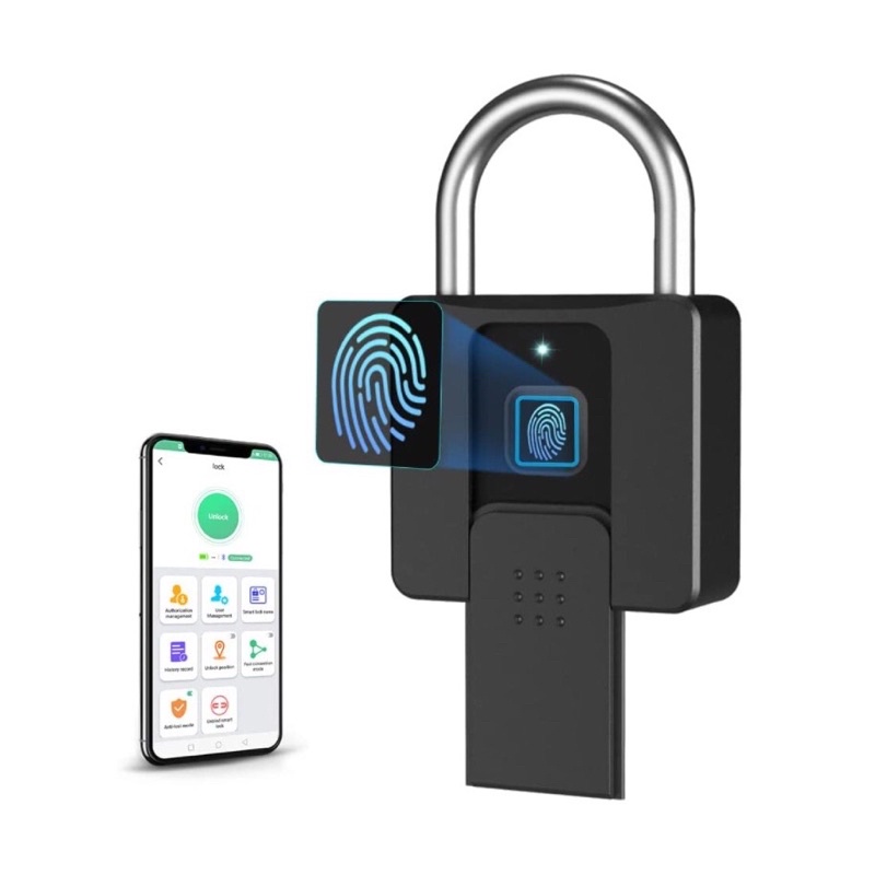 Khoá vân tay LOKER của hãng Greelock mở khóa bằng vân tay, Bluetooth và chìa khoá cơ cực kỳ tiện lợi