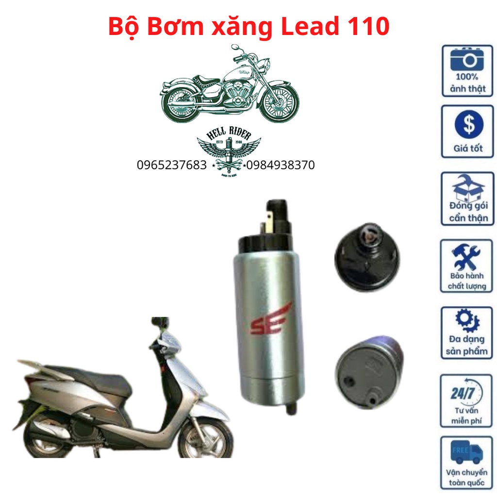 Bộ bơm xăng xe máy Lead thương hiệu SE chính hãng.