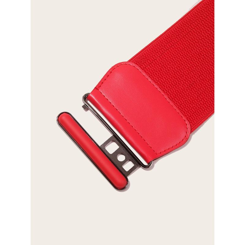 Thắt Lưng Da Bản To Co Giãn Thời Trang Cho Nữ