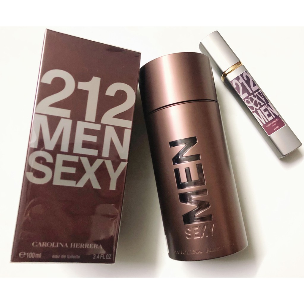 ✡ ( Có Sẵn ) Mẫu thử nước hoa carolina herrera 212 sexymen 10ml dạng xịt ✡