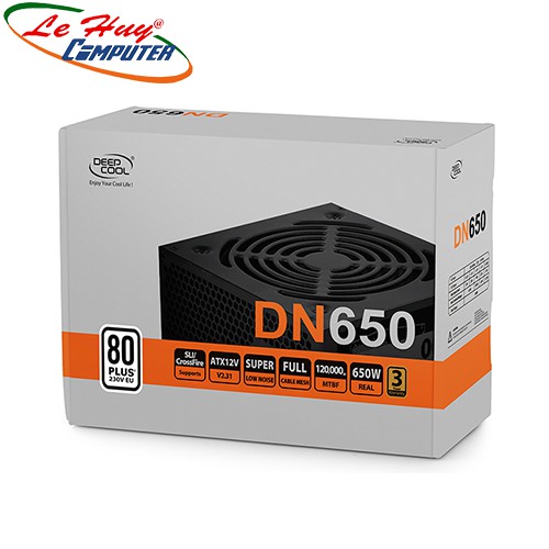 Nguồn Máy Tính DeepCool Gamestorm DN650 80 PLUS