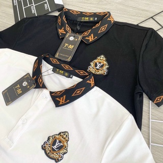 Áo Polo LV, áo thun nam cổ bẻ, áo thun nam tay ngắn