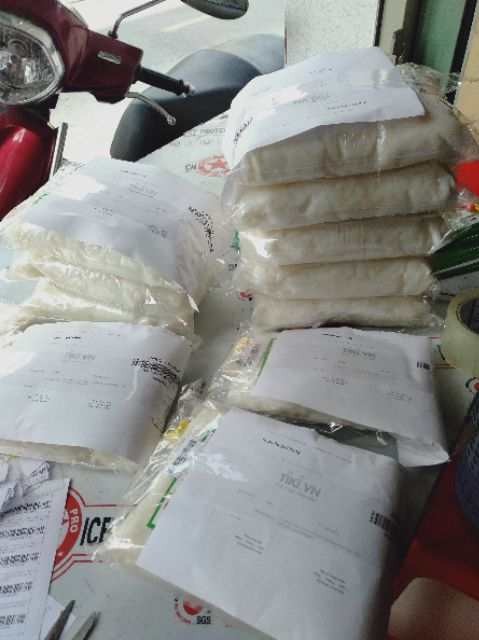 Thạch dừa dạng miếng ép thô  tặng hương dừa thơm túi 1kg - Bách hoá sỉ lẻ Bích Liên Dương