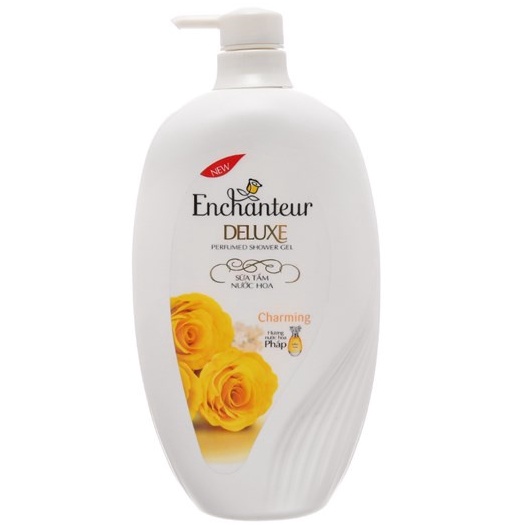 Sữa Tắm Dưỡng Da Hương Nước Hoa Pháp Enchanteur Charming 900g